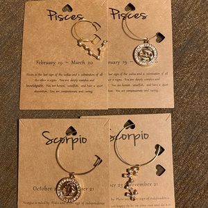 Wine jewelry $5 each or 5 for $20